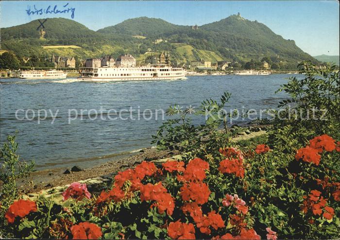 Koenigswinter Drachenfels Ausflugsdampfer