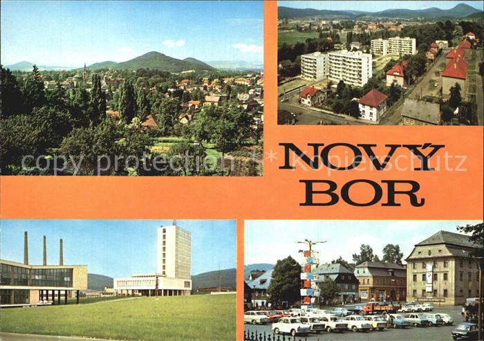 Novy Bor Mesto se sklarskou tradici Celkove pohledy Borske sklo Stred mesta