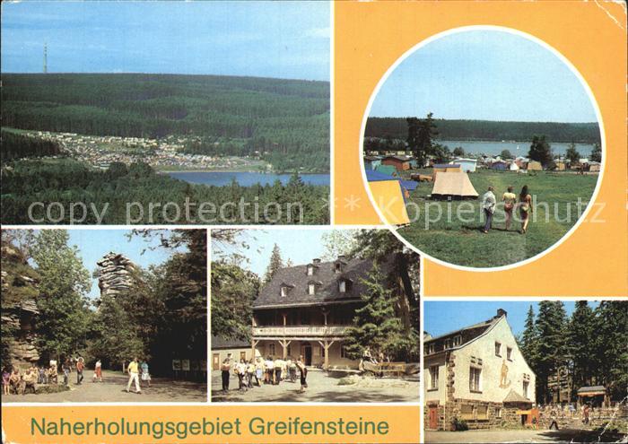 Ehrenfriedersdorf Erzgebirge Greifenbachstauweiher Zeltplatz Greifensteine Heima