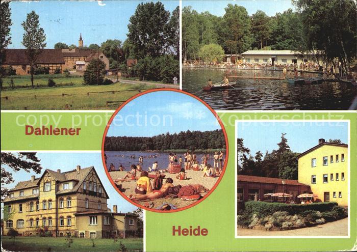 Schmannewitz Waldbad Dammuehlenteich FDGB Erholungsheime Schmannewitz und Kaethe