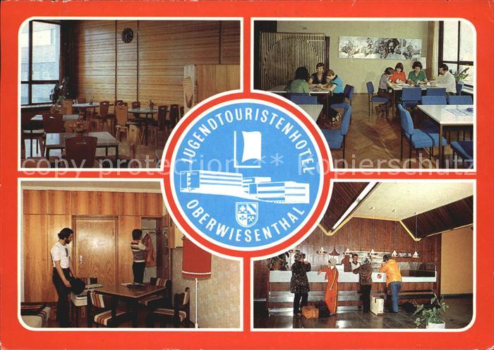 Oberwiesenthal Erzgebirge Jugendtouristenhotel Speisesaal Karl Liebknecht Zimmer