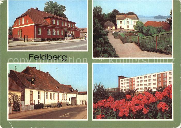 Feldberg Mecklenburg Rathaus FDGB Erholungsheim Freundschaft Apotheke