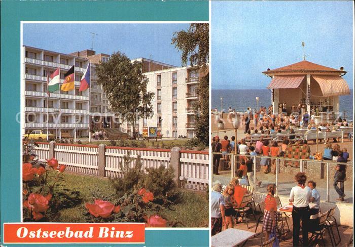 Binz Ostseebad Ruegen Hotels Strand Konzertpavillon