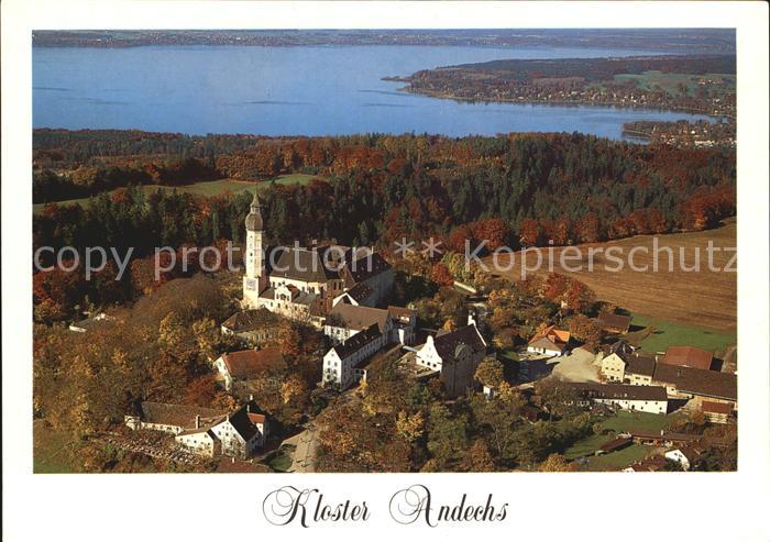 Kloster Andechs am Ammersee Fliegeraufnahme