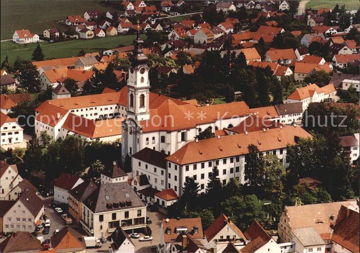 Altomuenster Klosterkirche Fliegeraufnahme