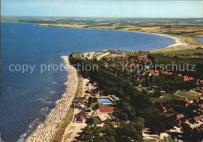 Hohwacht Ostseebad Fliegeraufnahme