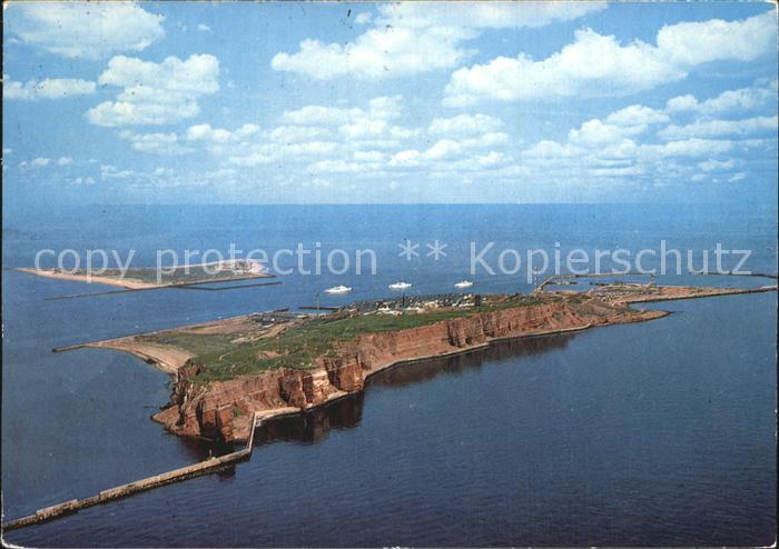 HELGOLAND Insel Schleswig-Holstein Fliegeraufnahme
