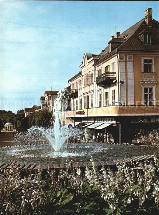 Frantiskovy Lazne Nationalstrasse Fontaene