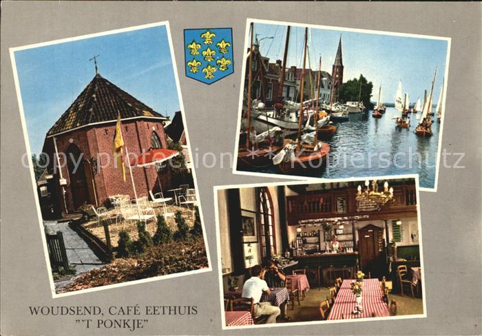 Woudsend Cafe Eethuis T Ponkje Hafenpartie Gaststube