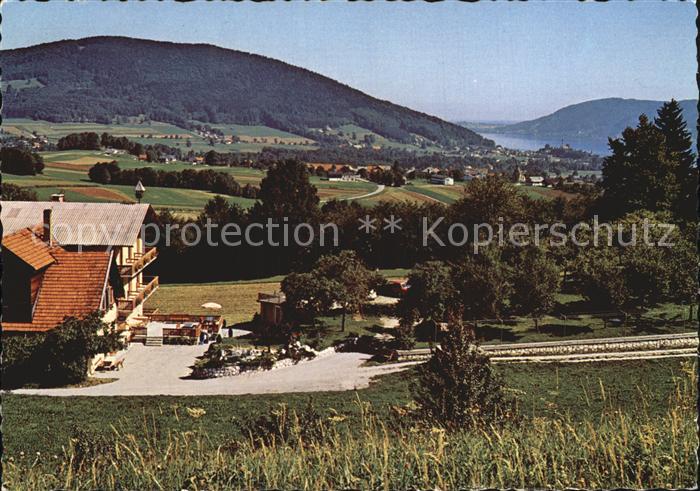 St Georgen Attergau Panorama Gasthaus Pension Buchschachermair