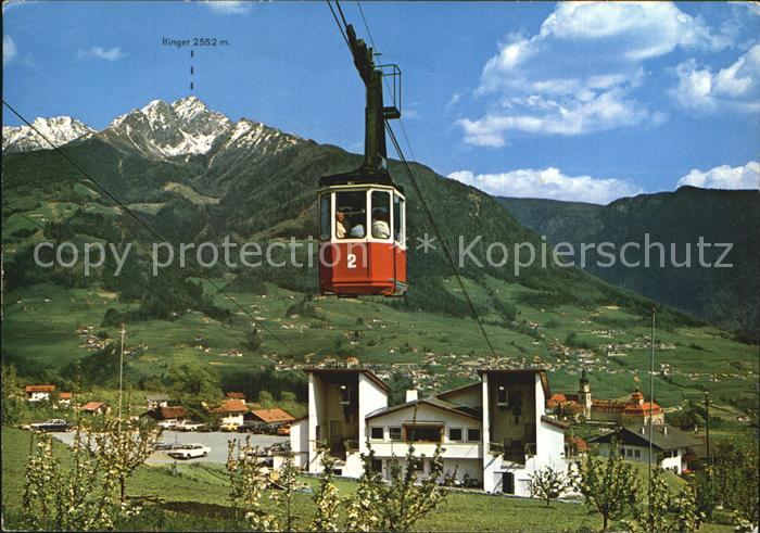 Dorf Tirol Talstation Seilbahn