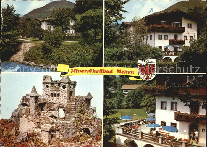 Brixlegg Tirol Mineralheilbad Gasthof Pension Mehrn Terrasse Miniaturschloss