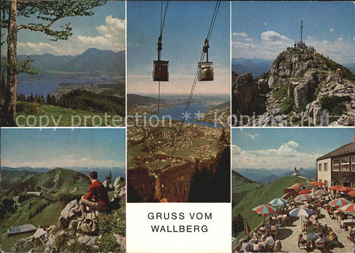 Rottach-Egern Wallbergbahn Gipfel Panorama Terrasse