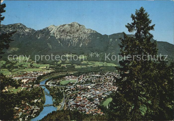 Bad Reichenhall mit Hochstaufen Panorama