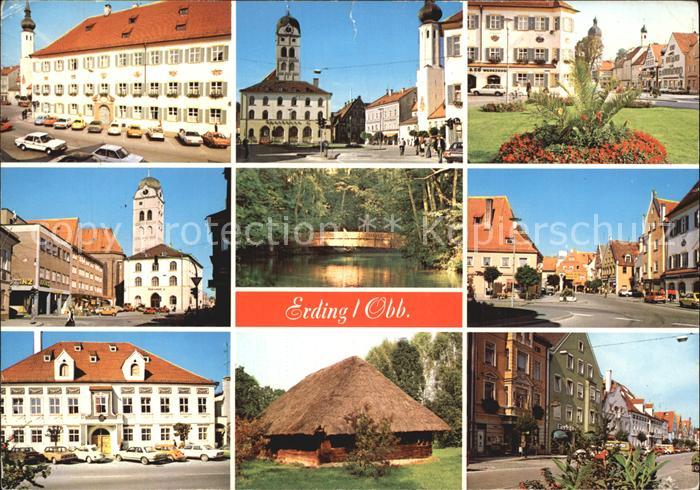 Erding Rathaus Schrannenplatz Landshuter Str Fischer Str Stadtpark Kl Platz Land