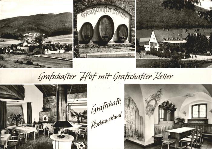 Grafschaft Sauerland Grafschafter Hof mit Grafschafter Keller Gastraeume