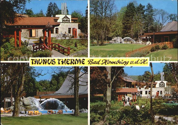 Bad Homburg Taunus Therme Teilansichten