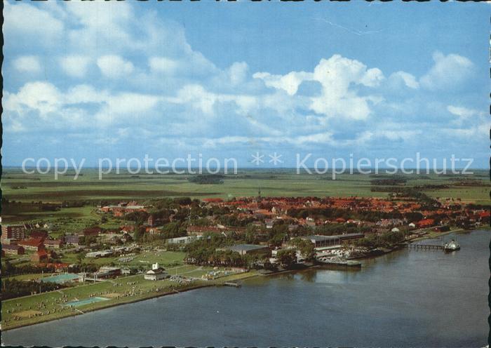 Toenning Nordseebad Fliegeraufnahme