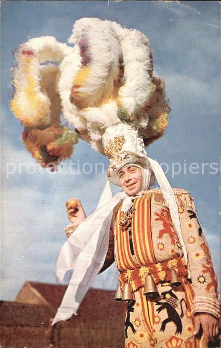 Karneval Fasnacht Belgien Gille de Binche