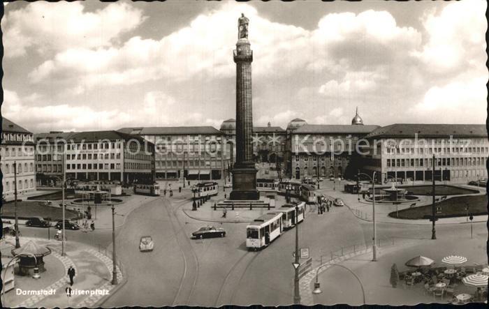 Strassenbahn Darmstadt Luisenplatz