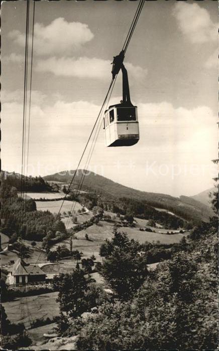 Seilbahn Schauinsland Schwarzwald