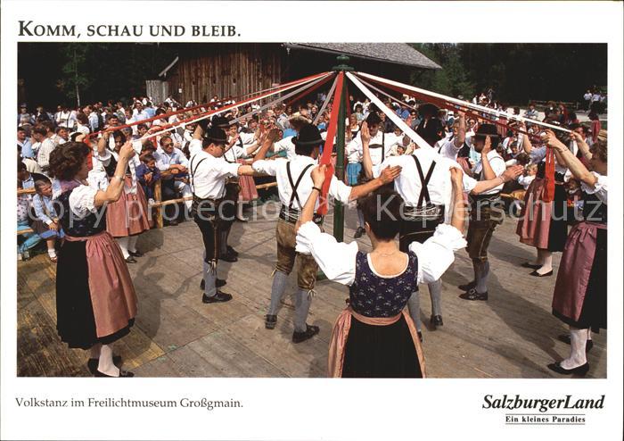 Tanz Taenzer Volkstanz Freilichtmuseum Grossgmain