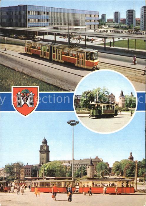 Strassenbahn Plauen Oberer Bahnhof Otto-Grotewohl-Platz