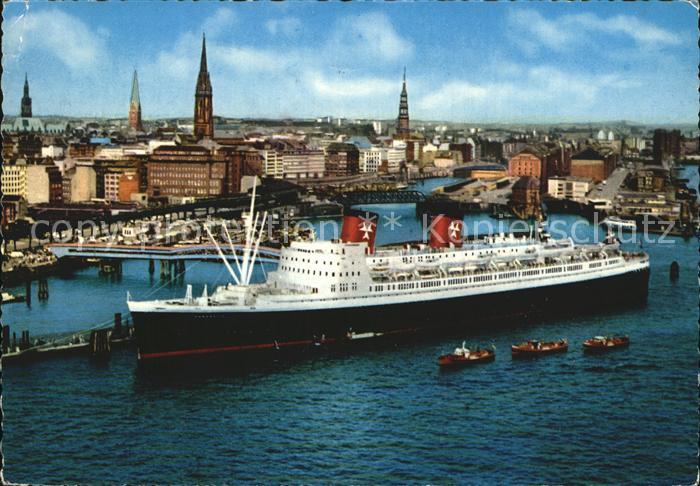 Dampfer Oceanliner Hanseatic Hamburg