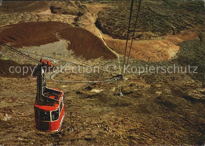 Seilbahn Pico del Teide Islas Canarias Tenerife