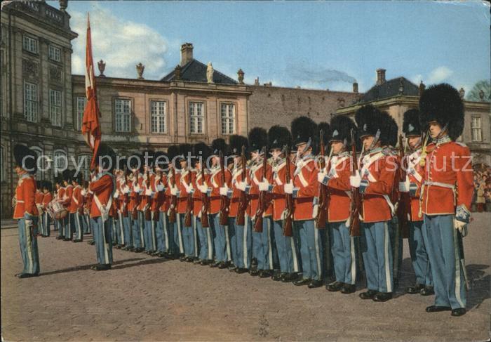 Leibgarde Wache Wachtparade Amalienborg