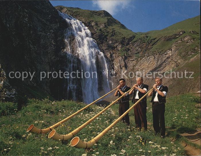 Alphorn Oberer Engstligenfall