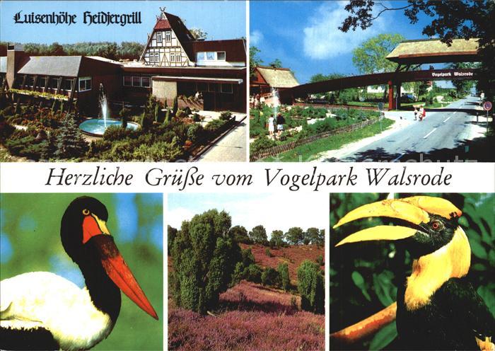 Voegel Vogelpark Walsrode Luisenhöhe Heidjergr