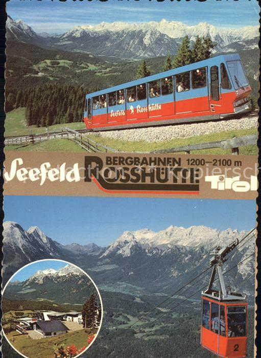 Bergbahn Rosshuette Seefelder-Joch-Bahn