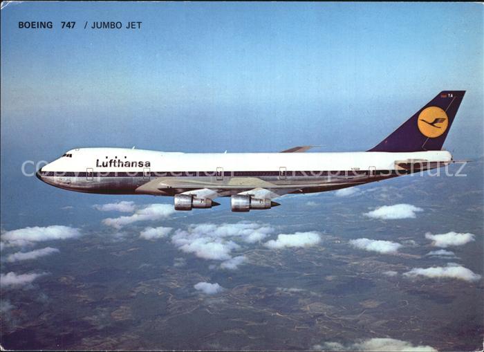Lufthansa Boeing 747 Jumbo Jet