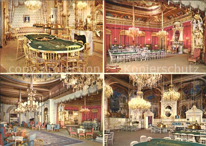 Casino Spielbank Baden-Baden Saal Pompadour Roter Saal Gruener Saal