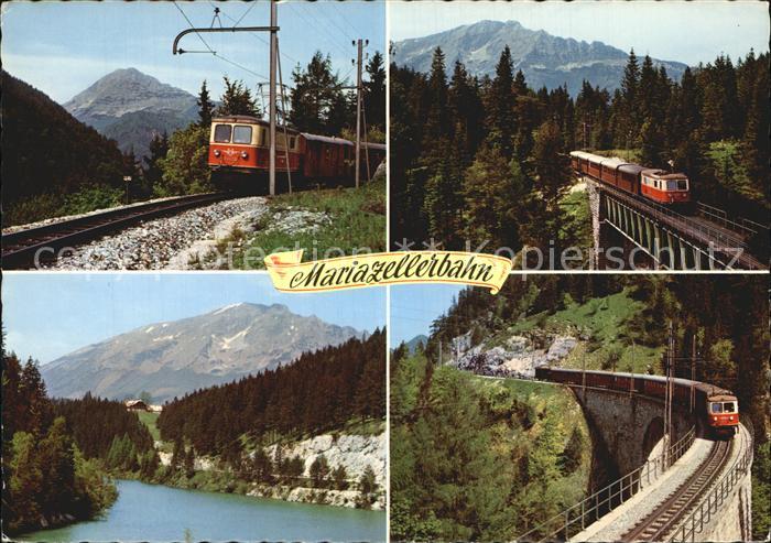 Mariazellerbahn  Goesing oetscher Kuhgrabenbruecke Erlaufklause Saugrabenviadukt