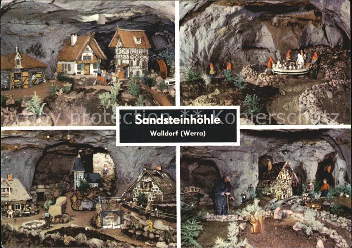 Maerchen Sagen Sandsteinhoehle Walldorf Werra Schneewittchen Sandmaennchen