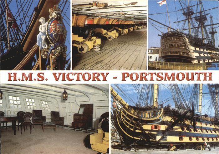 Schiffe Ships Navires Flaggschiff H.M.S. Victory Portsmouth