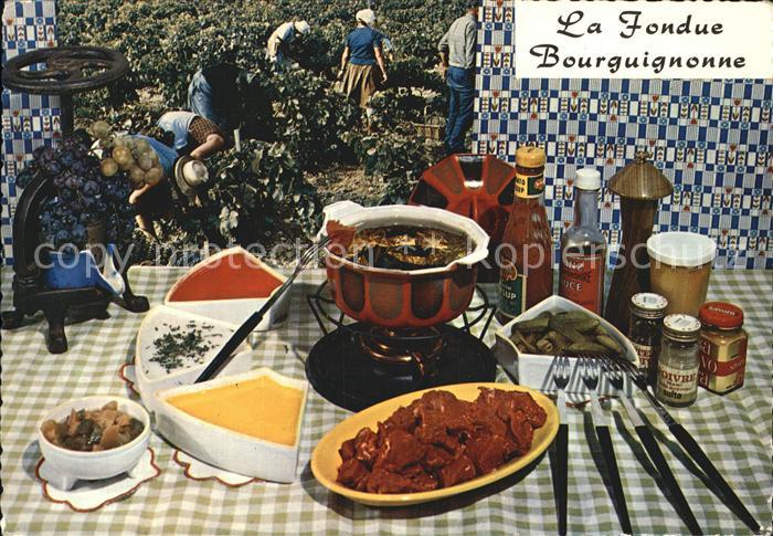 Lebensmittel Fondue Bourguignonne Rezept