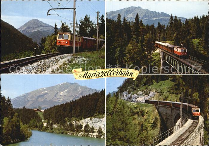 Mariazellerbahn  Goesing oetscher Kuhgrabenbruecke Saugrabenviadukt