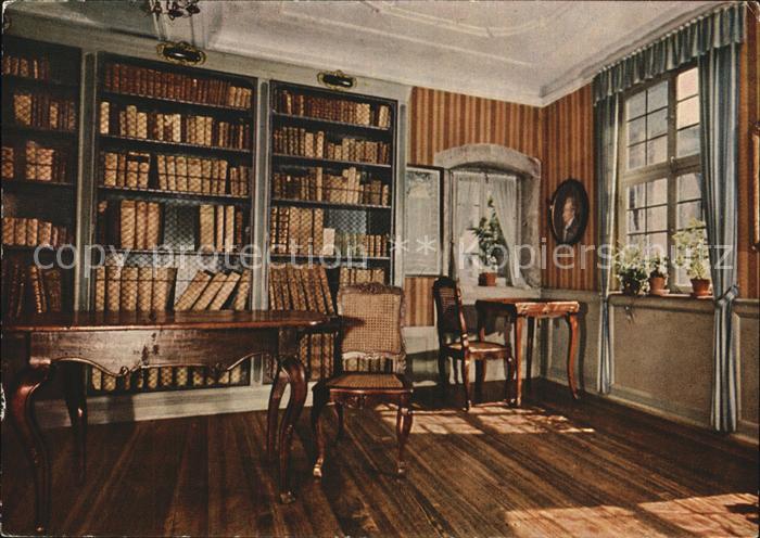 Goethe Johann Wolfgang von Goethehaus Frankfurt am Main Bibliothek des Vaters