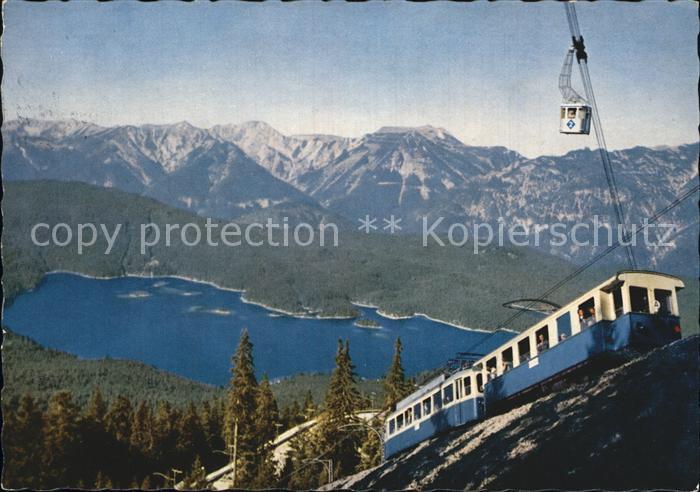 Zugspitzbahn Bayerische Zugspitzbahnen Zahnradbahn Seilbahn Eibsee