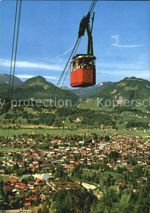 Seilbahn Nebelhorn Oberstdorf Allgaeuer Alpen