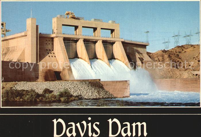 Staudamm Talsperre Davis Dam Arizona-Nevada