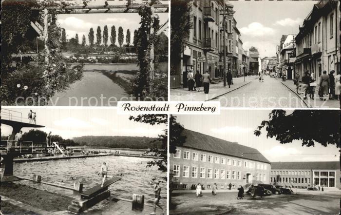 Pinneberg Teilansichten Rosenstadt Freibad