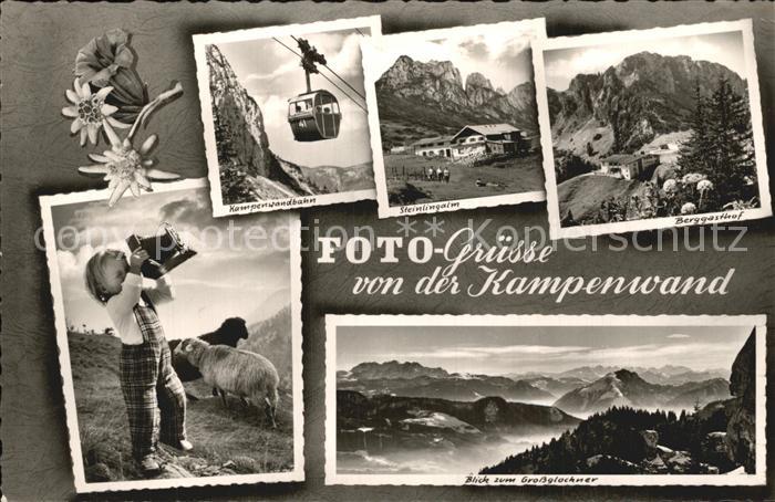 Kampenwand Chiemgau Bergbahn Steinlingalm Berggasthof Panorama Blick vom Grossgl