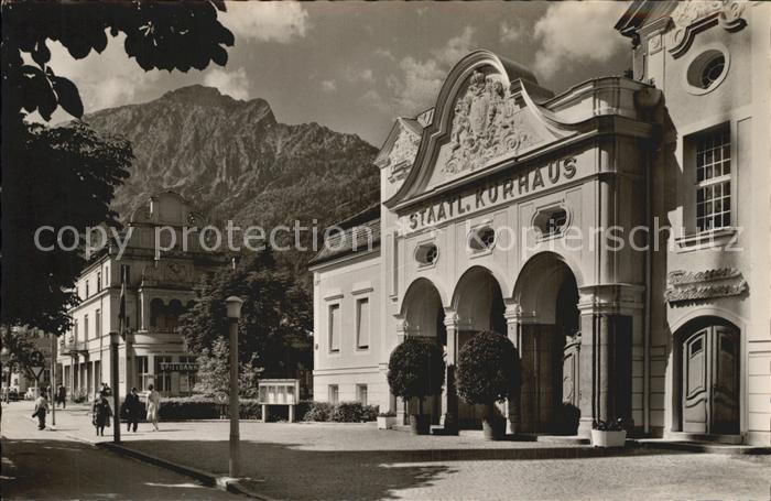 Bad Reichenhall Staatliches Kurhaus Alpenblick