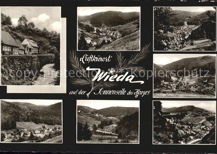 Wieda Teilansichten Landschaft