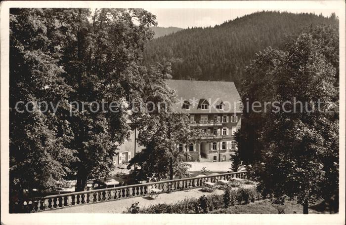 Allerheiligen Oppenau Kurhaus