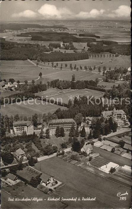 Bad Woerishofen Kurhotel Sonnenhof Parkhotel Fliegeraufnahme